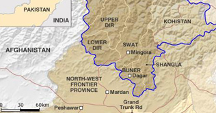 Swat :Woman killed, three hurt in explosion